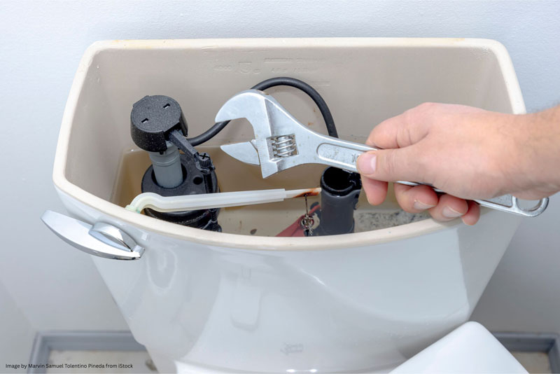 running toilet repair in San Marcos CA